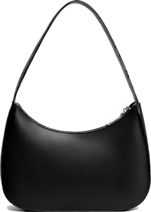 Shoulder Bags for Women,Classic Cute Hobo Tote Handbag Mini Clutch Underarm Purse with Zipper Closure for Travel Going Out Dinner Party