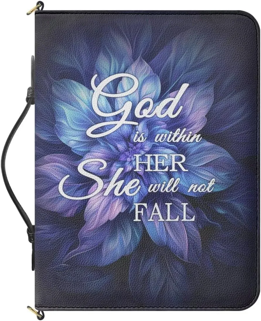 Shoulder Strap Bag Bible Bag for Women Bible Cover Bible Case with Handle Zipper Christmas Gift for Mother