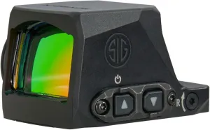 SIG SAUER Romeo-X Enclosed Compact Pistol-Mounted Red Dot Sight - Rugged Durable Aluminum Lightweight Waterproof MOTAC Micro Reflex Sight with 15 Illumination Settings