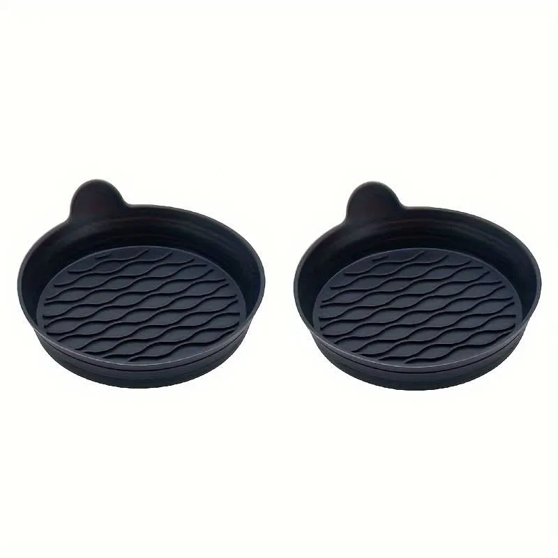 Silicone Car Coaster Set - Spill-Proof, Durable