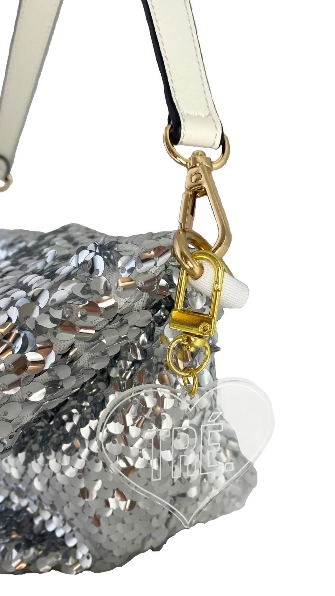 Silver Lunch Bag