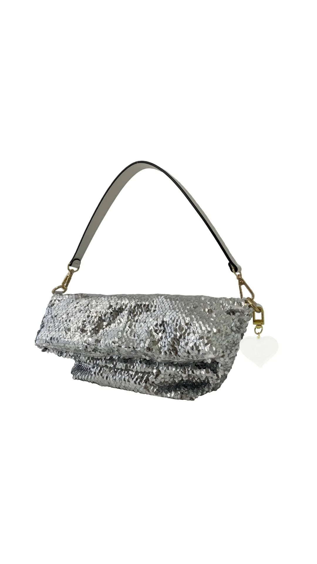 Silver Lunch Bag