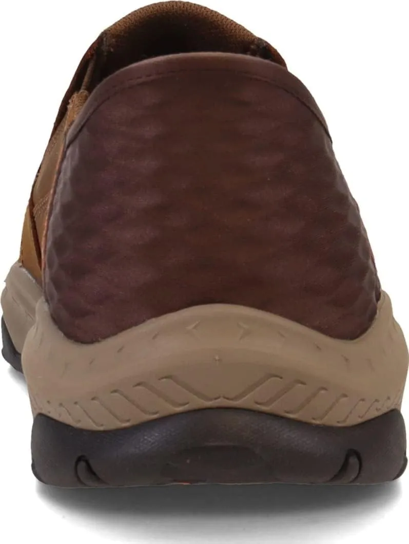 Skechers USA Men's Craster-Lanigan 204847 Twin Gore Round Toe Leather Slip-Ins