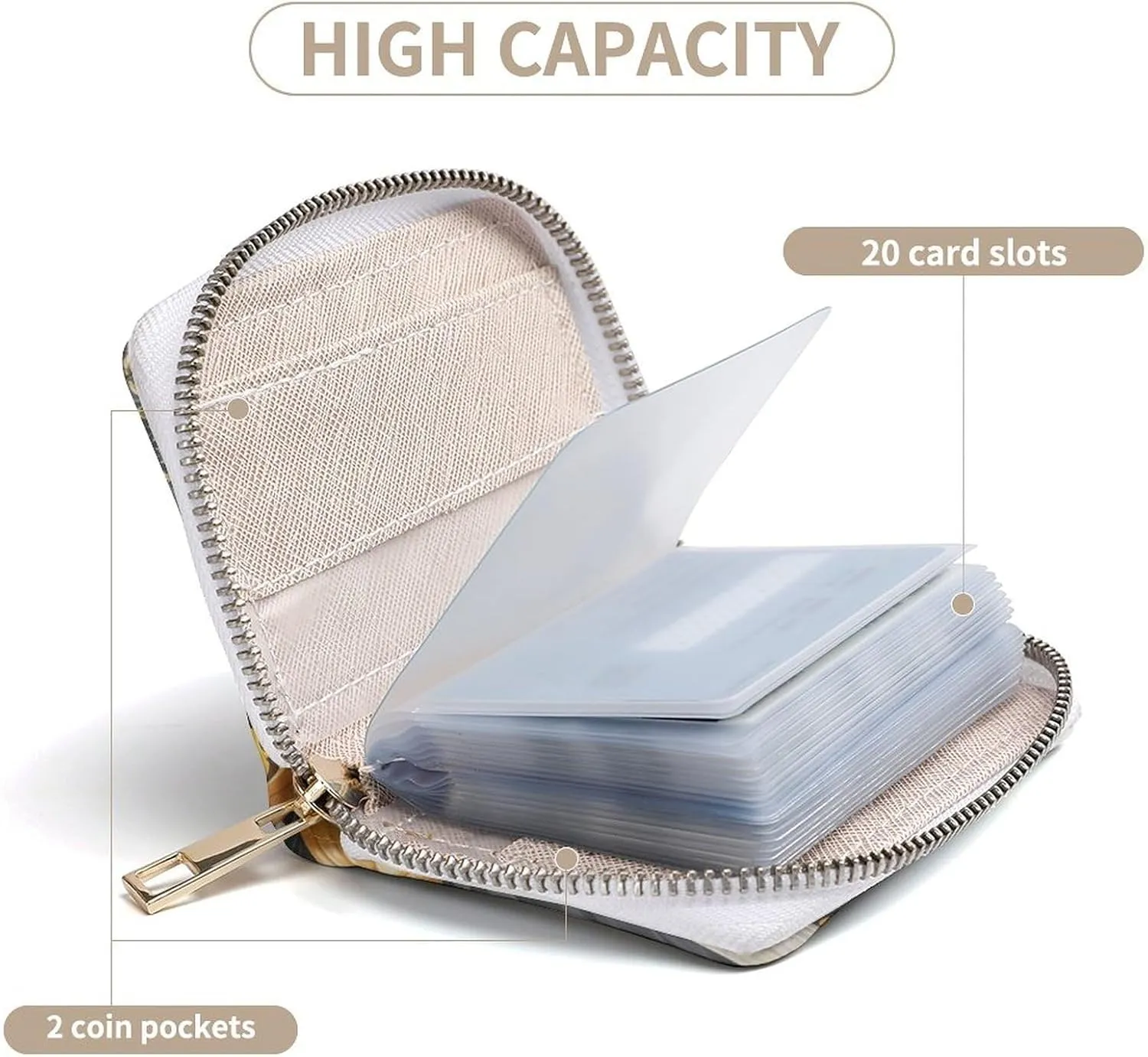 Slim Credit Card Holder Minimalist Pumpkin Family Printing Leather Card Bag Compact Card Organizer For Daily Use