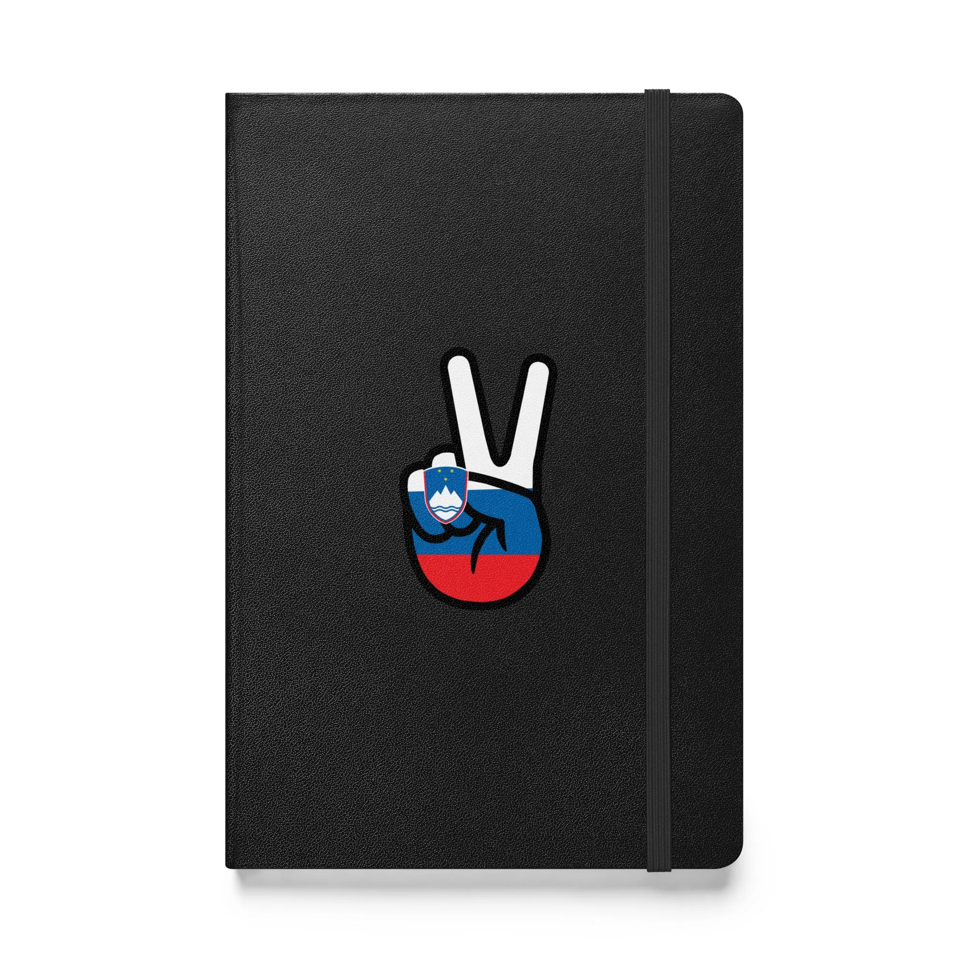 Slovenian Peace Flag Hardcover Notebook