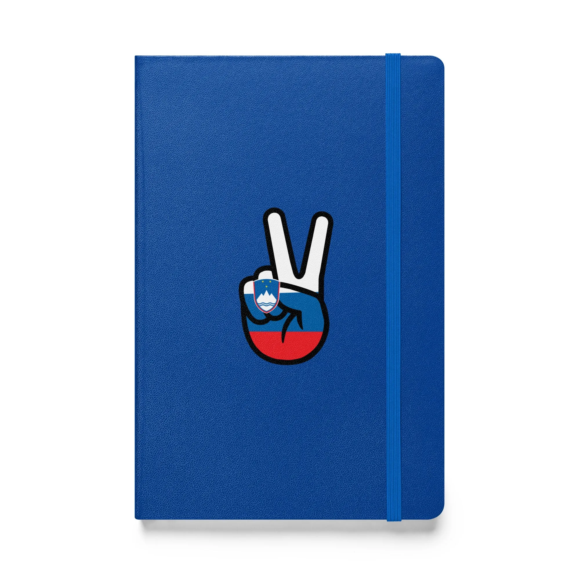 Slovenian Peace Flag Hardcover Notebook
