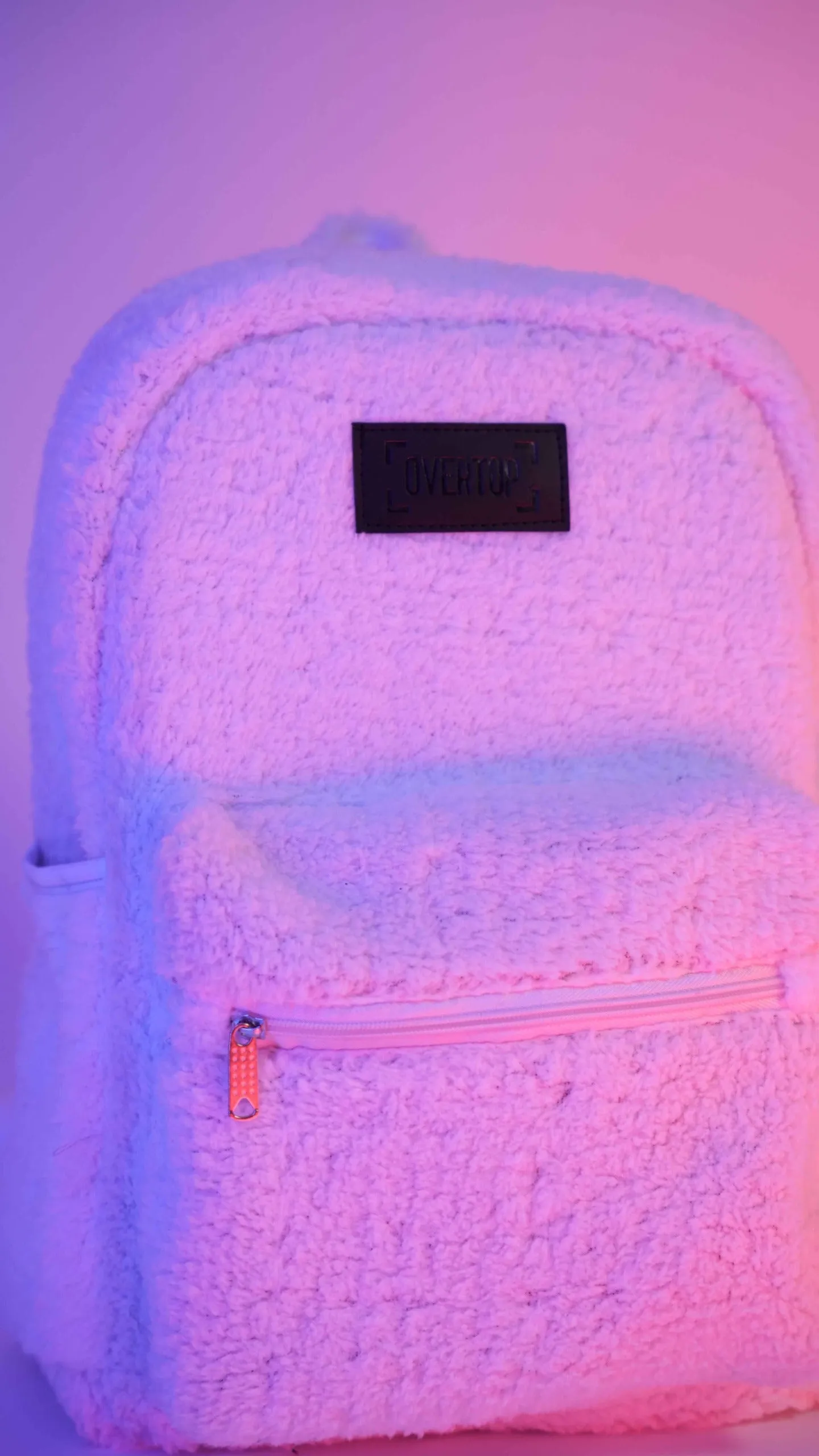 Snow White Sherpa 2 Separate Laptop Section Backpack S11 // Water Resistant