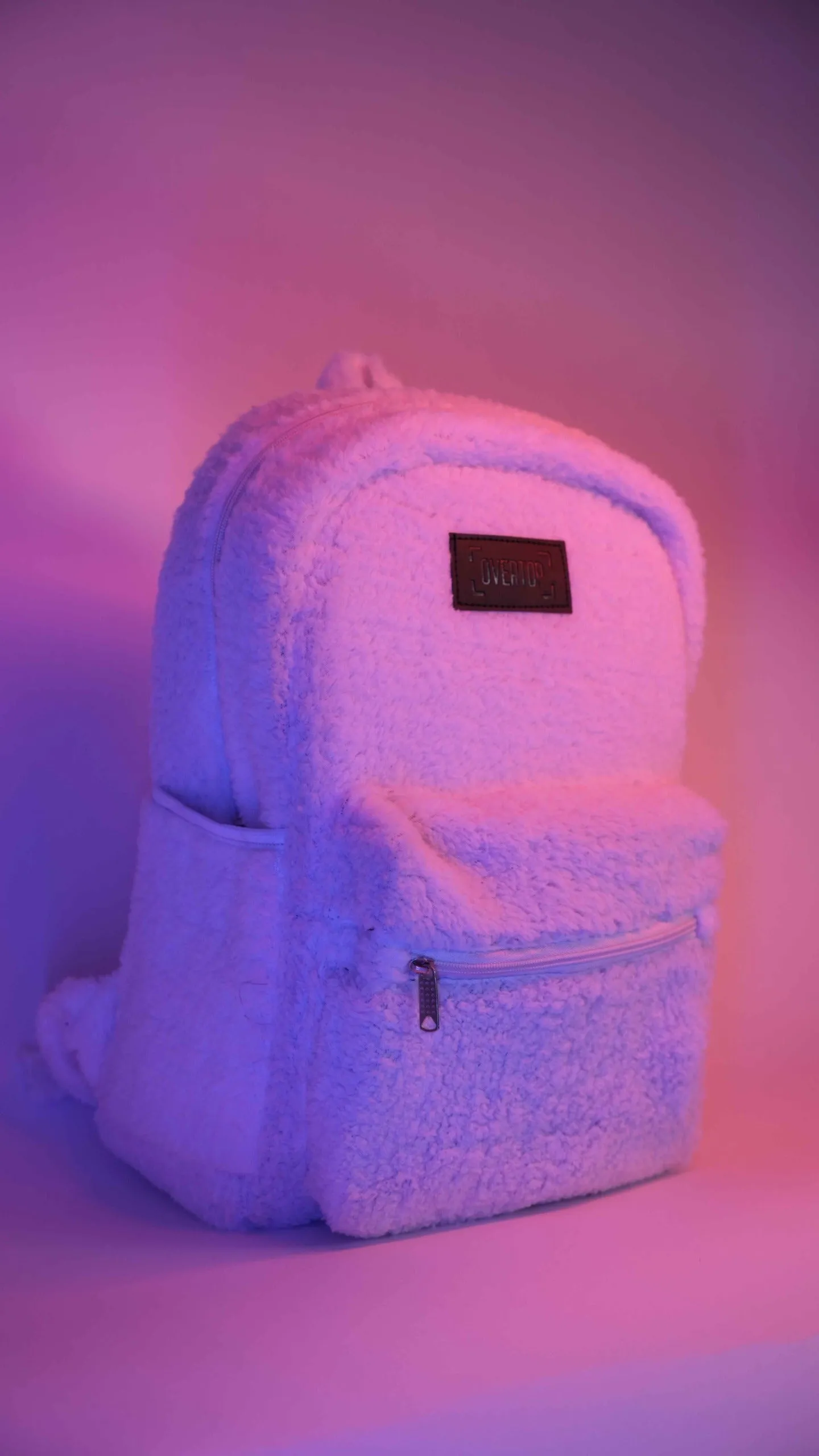 Snow White Sherpa 2 Separate Laptop Section Backpack S11 // Water Resistant