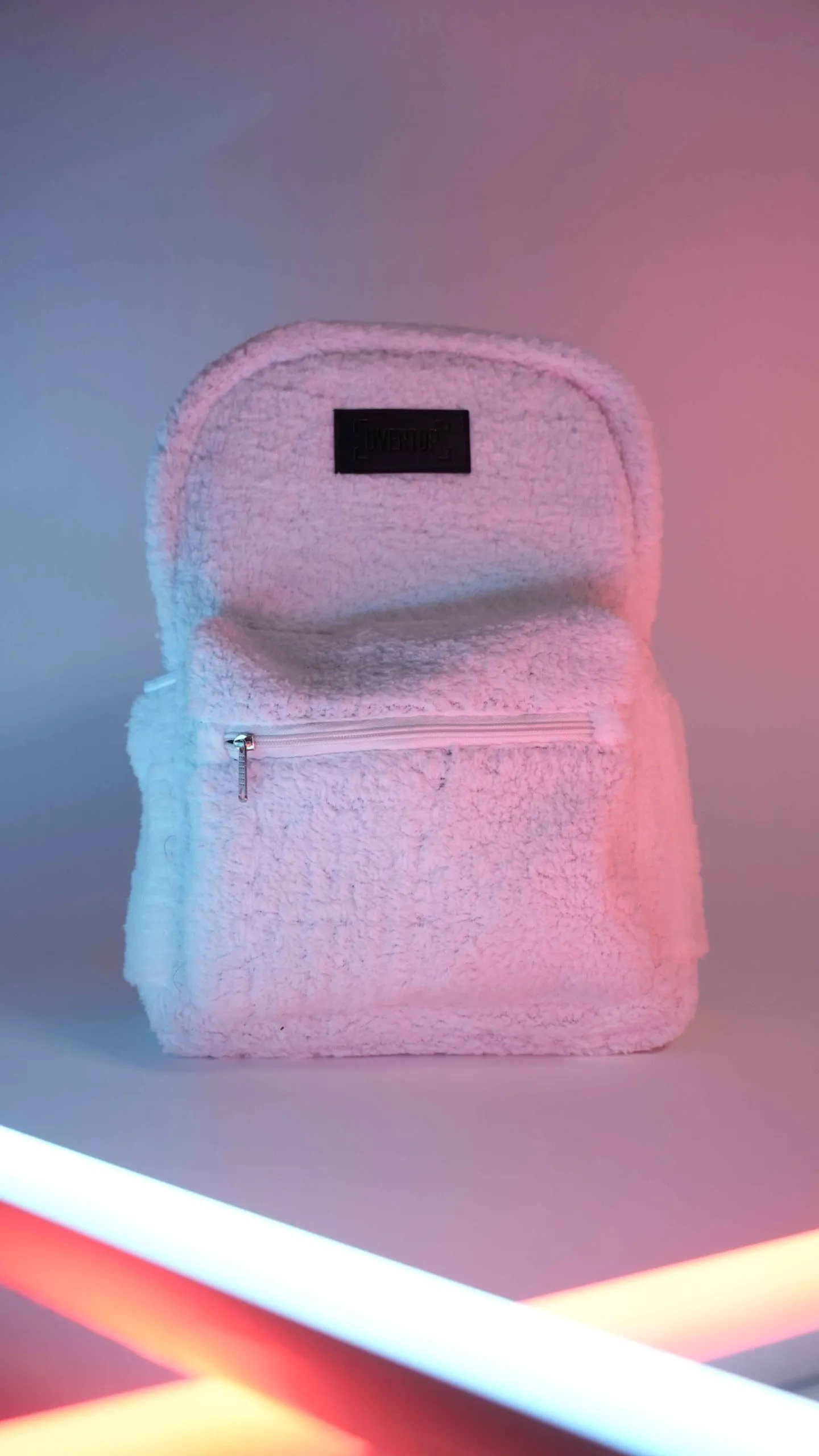 Snow White Sherpa 2 Separate Laptop Section Backpack S11 // Water Resistant
