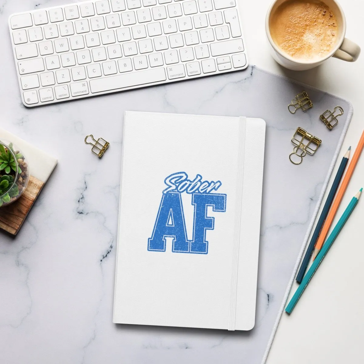 Sober AF Inspirational Journal