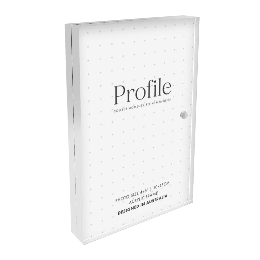 Solid Acrylic Sign Block Display Frames