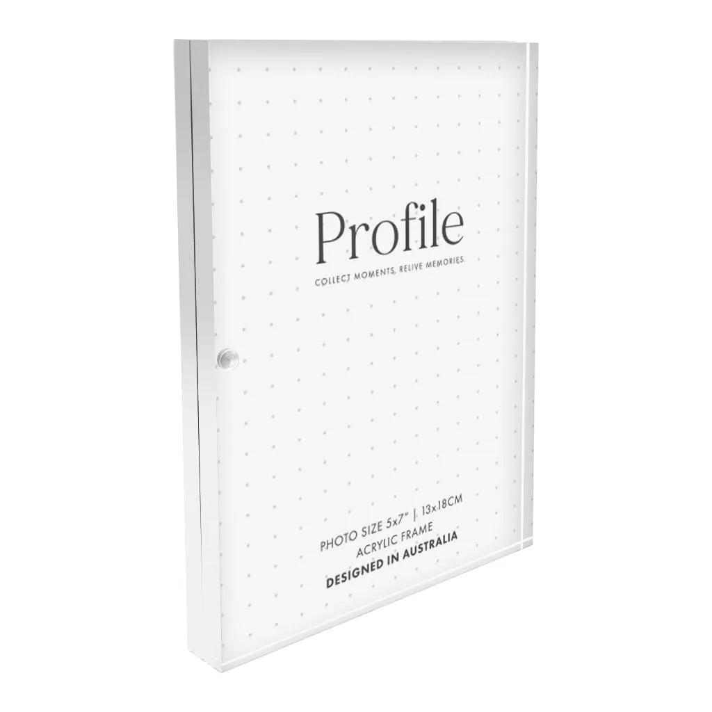 Solid Acrylic Sign Block Display Frames