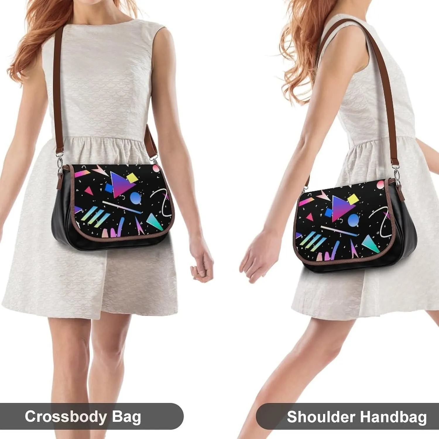Southwest Canyons Diamon Fashionable And Durable Portable Leather Shoulder Bag
