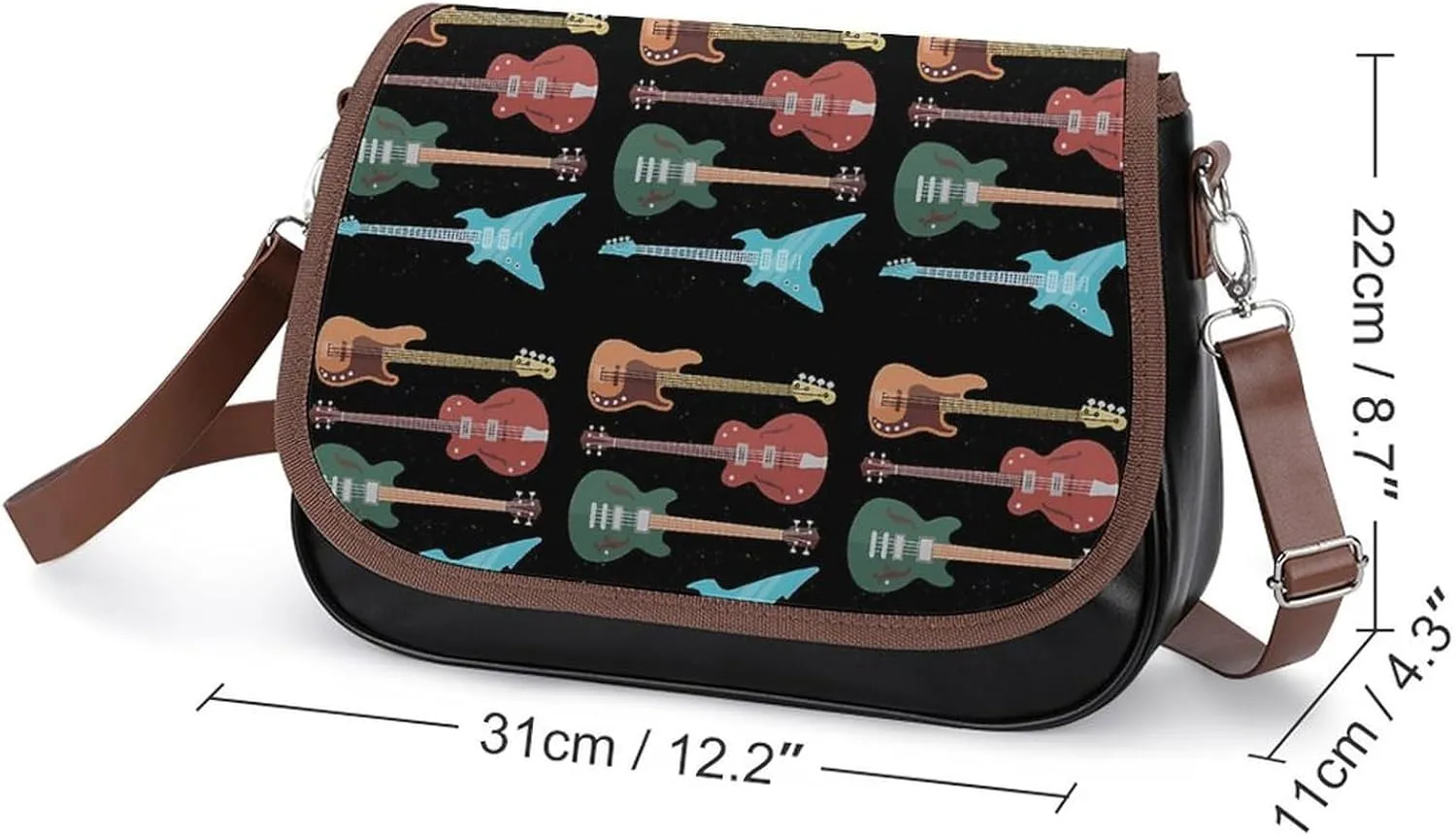 Southwest Canyons Diamon Fashionable And Durable Portable Leather Shoulder Bag