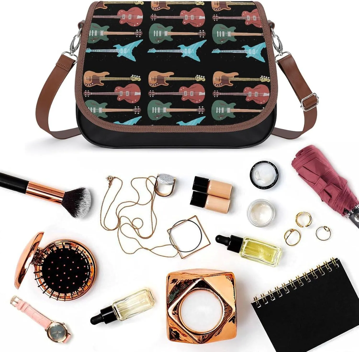 Southwest Canyons Diamon Fashionable And Durable Portable Leather Shoulder Bag