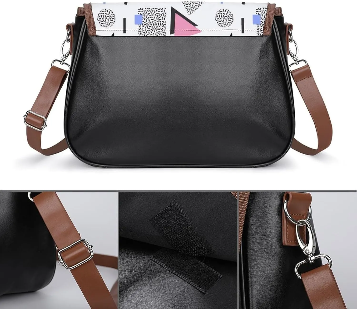 Southwest Canyons Diamon Fashionable And Durable Portable Leather Shoulder Bag