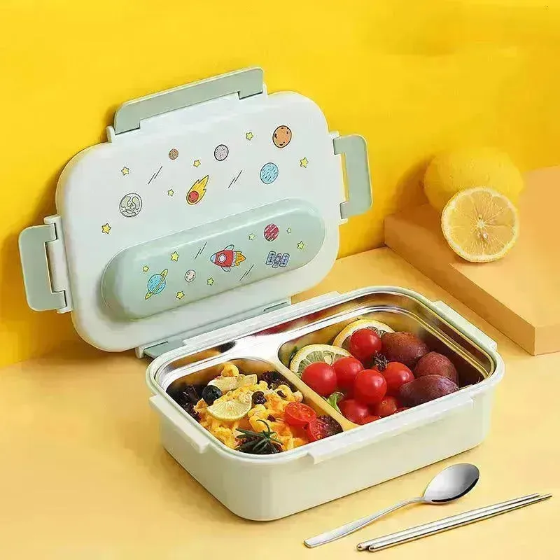 Space Themed Insulated Lunch Box with Bag