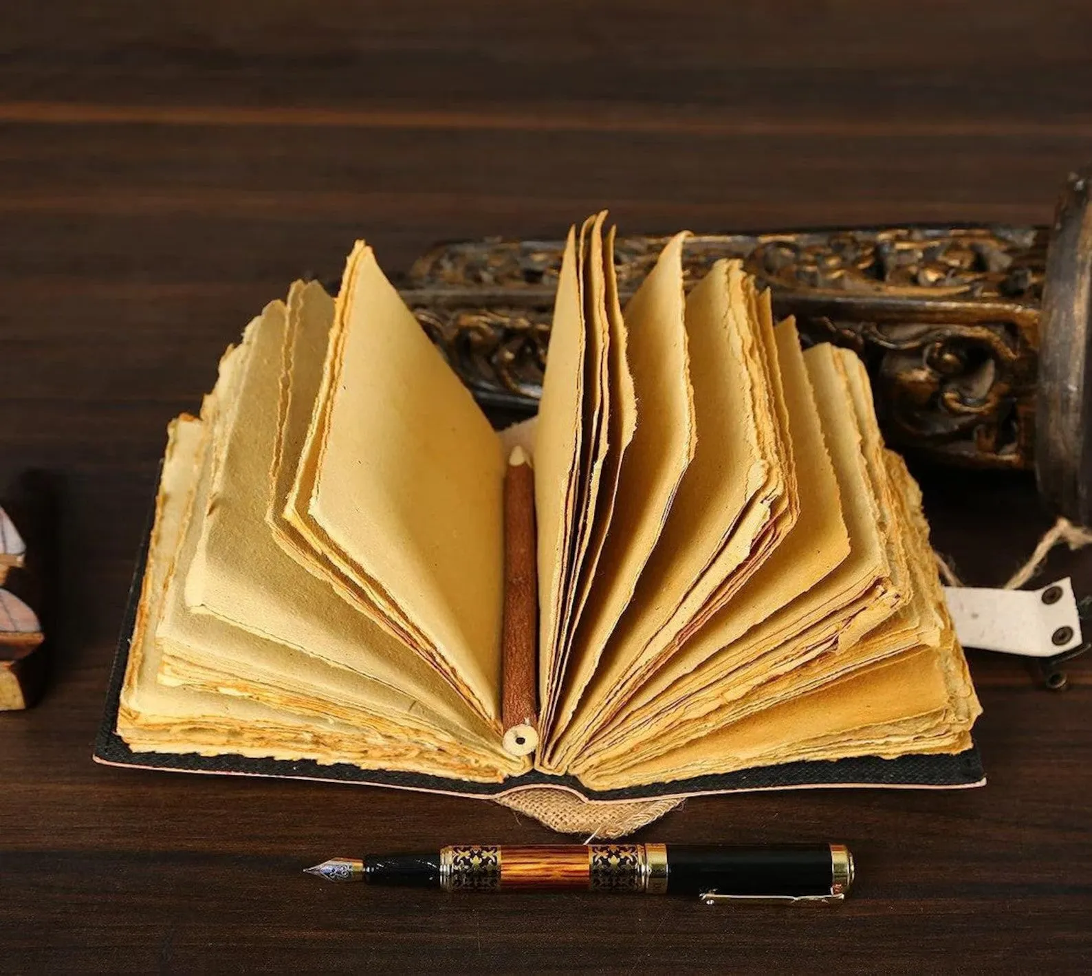 Spell Book of Shadows Luna Moth Journal