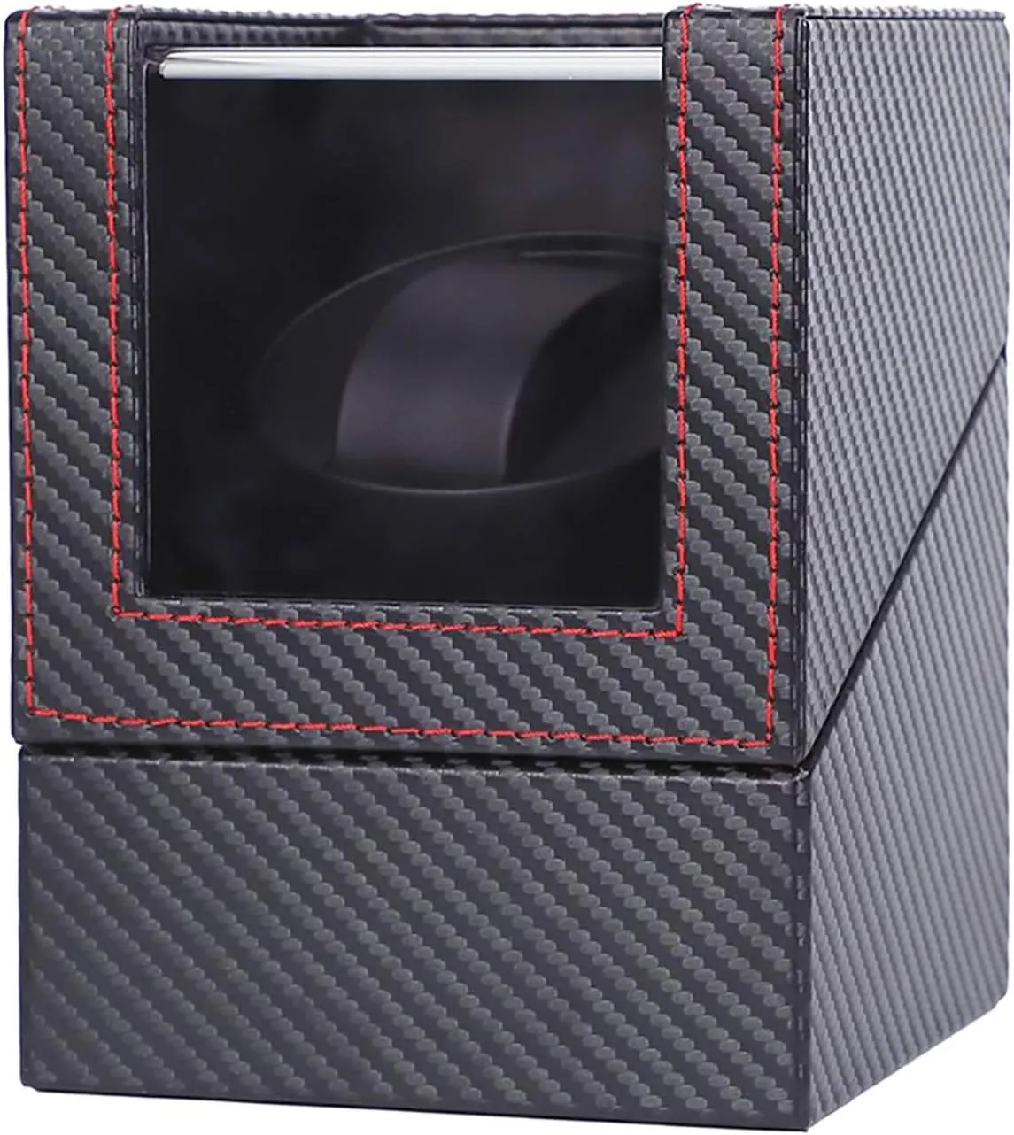 Spinner winding box Watch Winders - Carbon Motor Shaker Watch Winder Holder Automatic Mechanical Watch Winding Box Turntable Swinger Watch Storage Box Rotating Placer Household Mute Quiet and well ope