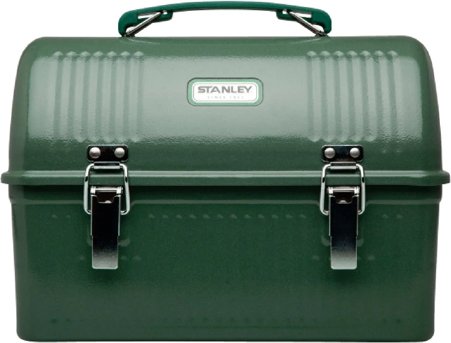 Stanley Classic Lunch Box 10 qt | Vintage Metal Lunchbox | Durable Meal Container with Handle and Latch | Stores Food, Drinks, Thermos, Water Bottle