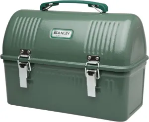 Stanley Classic Lunch Box 10 qt | Vintage Metal Lunchbox | Durable Meal Container with Handle and Latch | Stores Food, Drinks, Thermos, Water Bottle