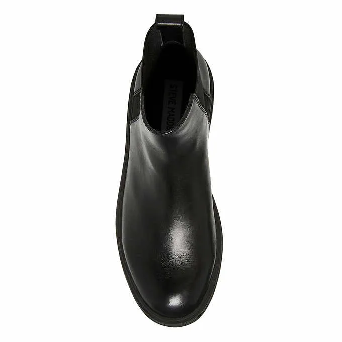 Steve Madden Women's Handout Black Chelsea Boot