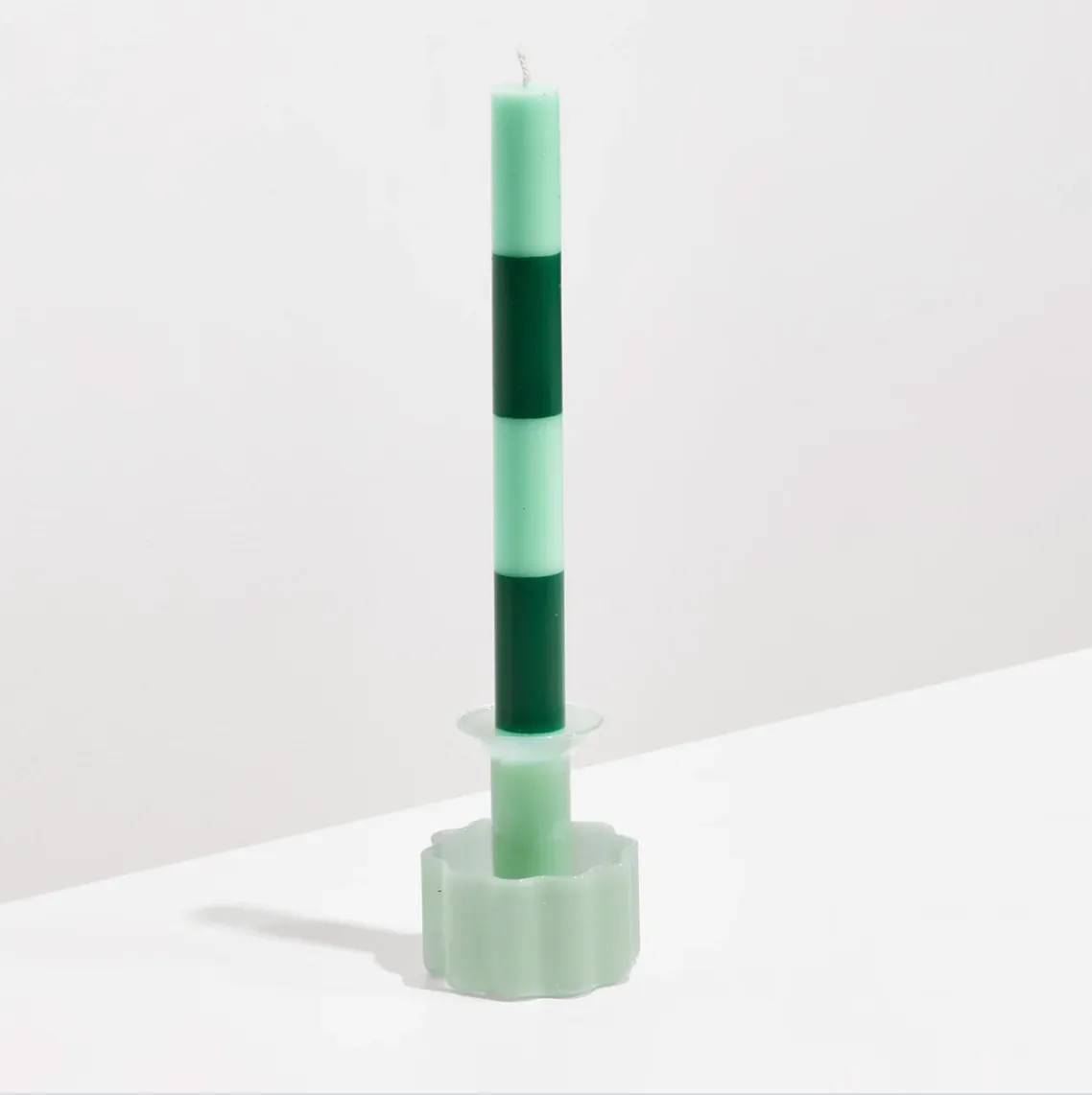 Stripe Candle Pack | Jade   Green | Fazeek