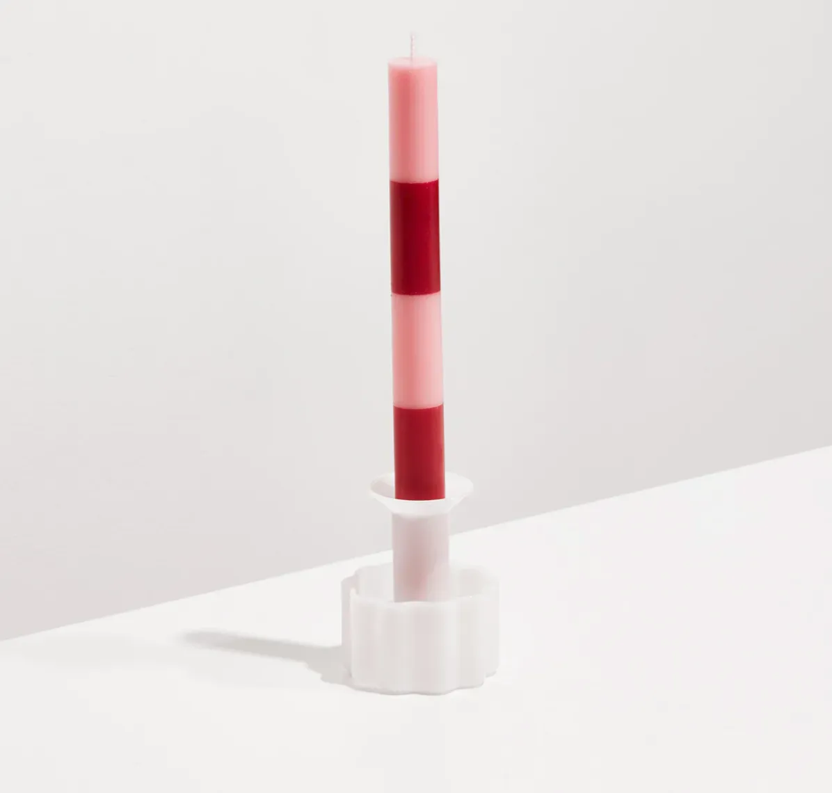 Stripe Candle Pack | Pink   Maroon | Fazeek