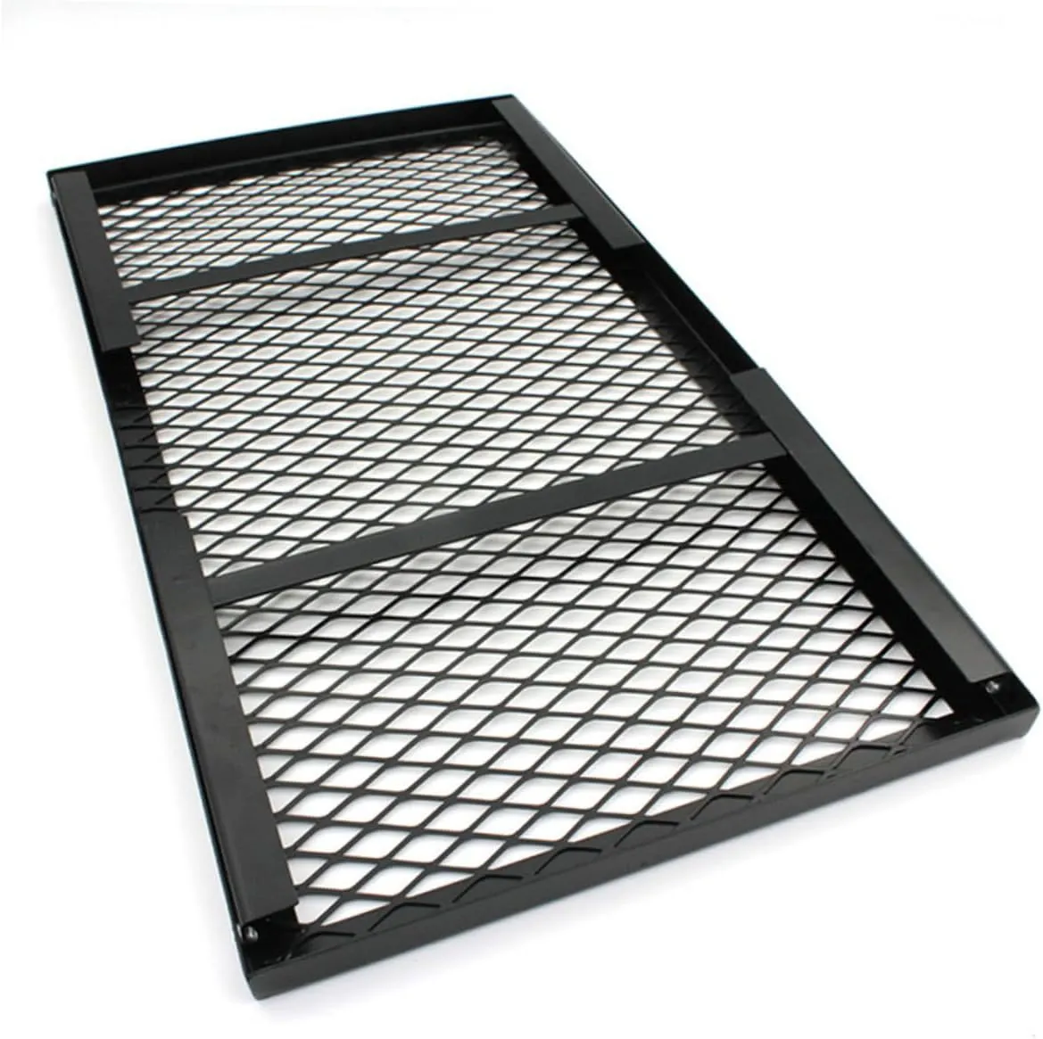 Sturdy Iron Outdoor BBQ Mesh Table Folding Picnic Desk Portable Camping Table Easy to Clean Durable Grill