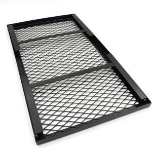 Sturdy Iron Outdoor BBQ Mesh Table Folding Picnic Desk Portable Camping Table Easy to Clean Durable Grill