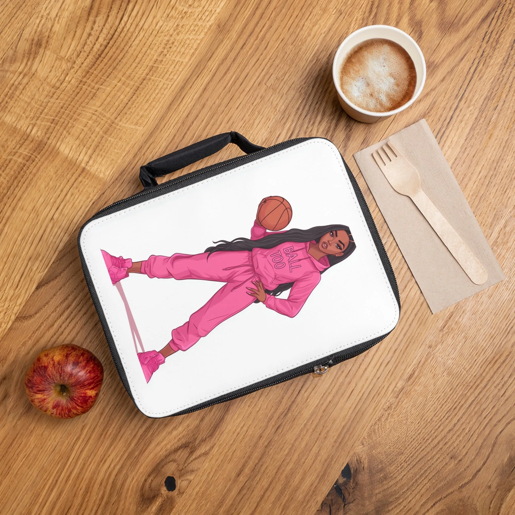 Stylish Basketball-Themed Lunch Bag – Perfect for On-the-Go Athletes