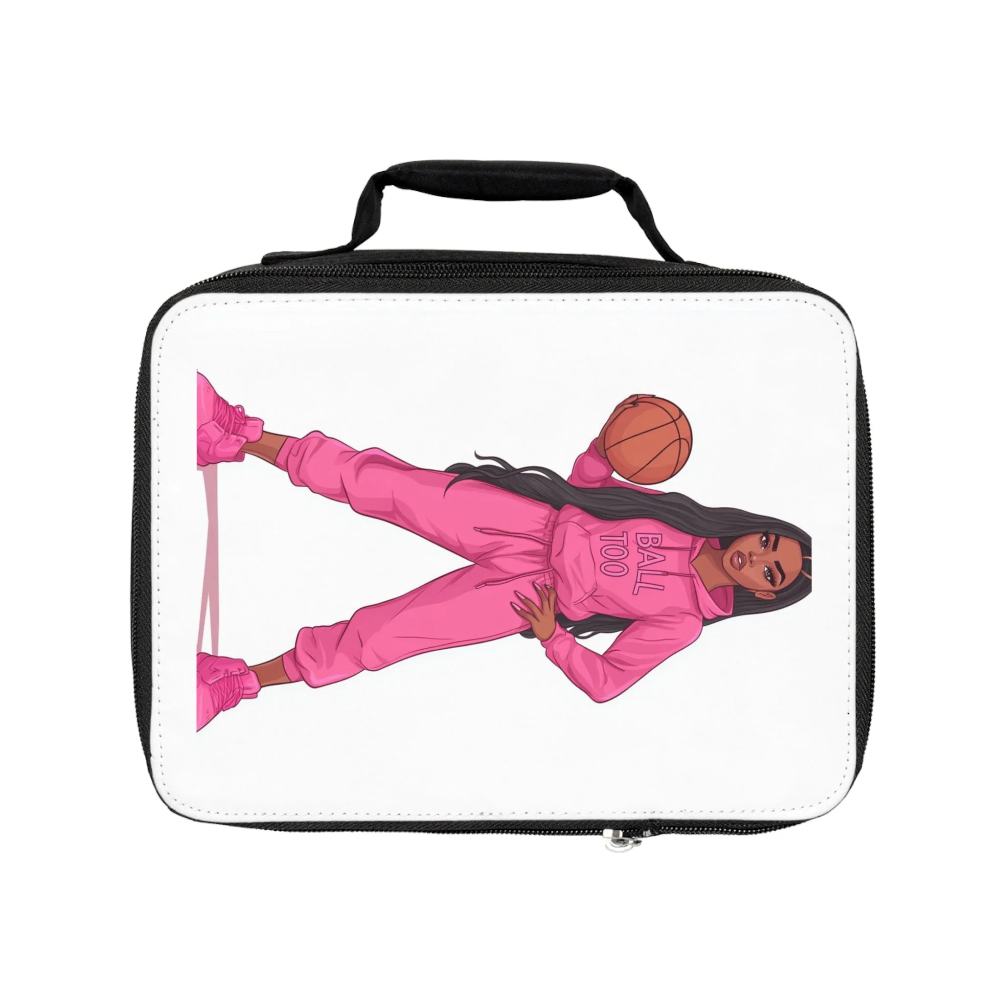 Stylish Basketball-Themed Lunch Bag – Perfect for On-the-Go Athletes