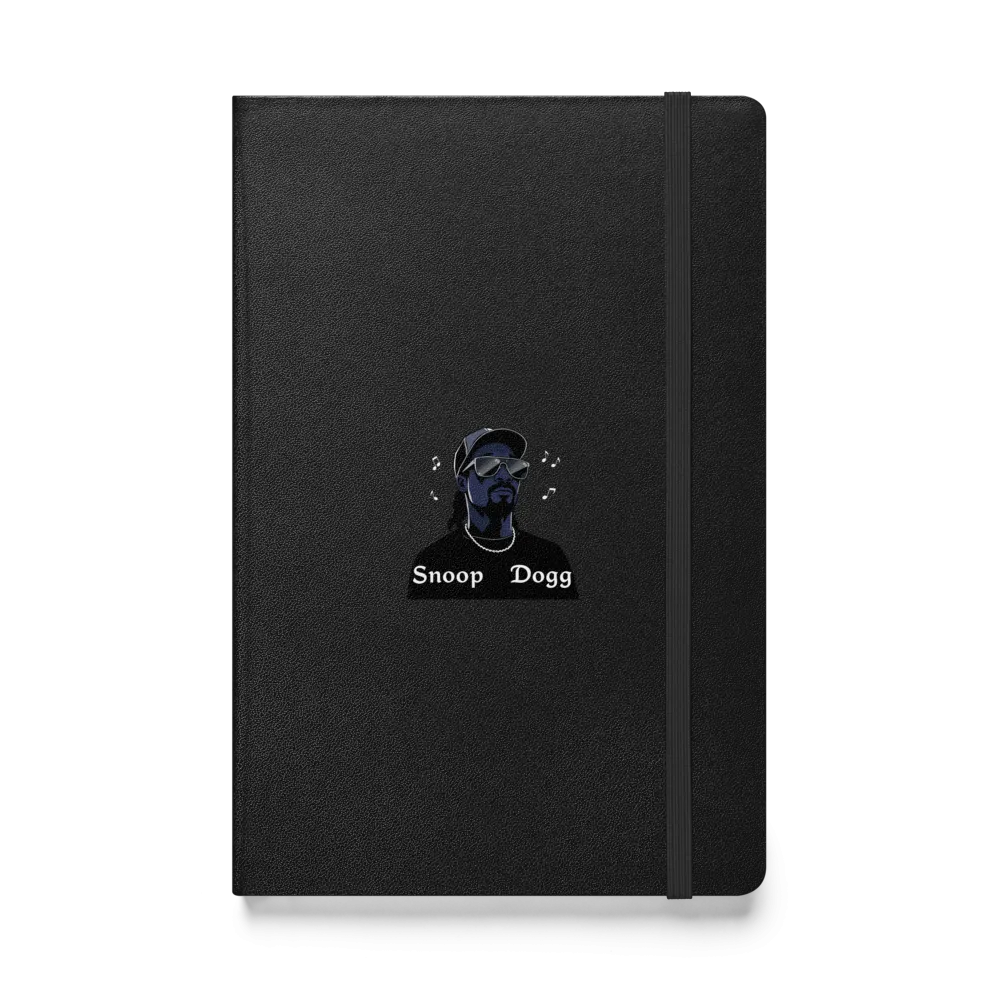Stylish Hardcover Notebook with Music Theme