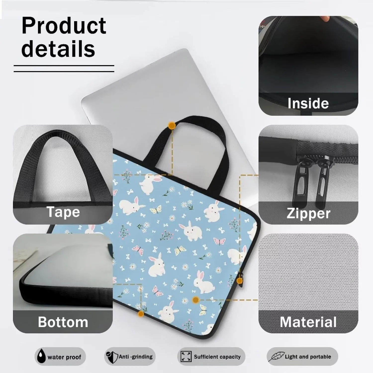 Stylish Laptop Bag for Women 15.6In,17.3In Laptop Carrying Case for Men,Laptop Sleeve Bag Laptop Shoulder Bag Holder