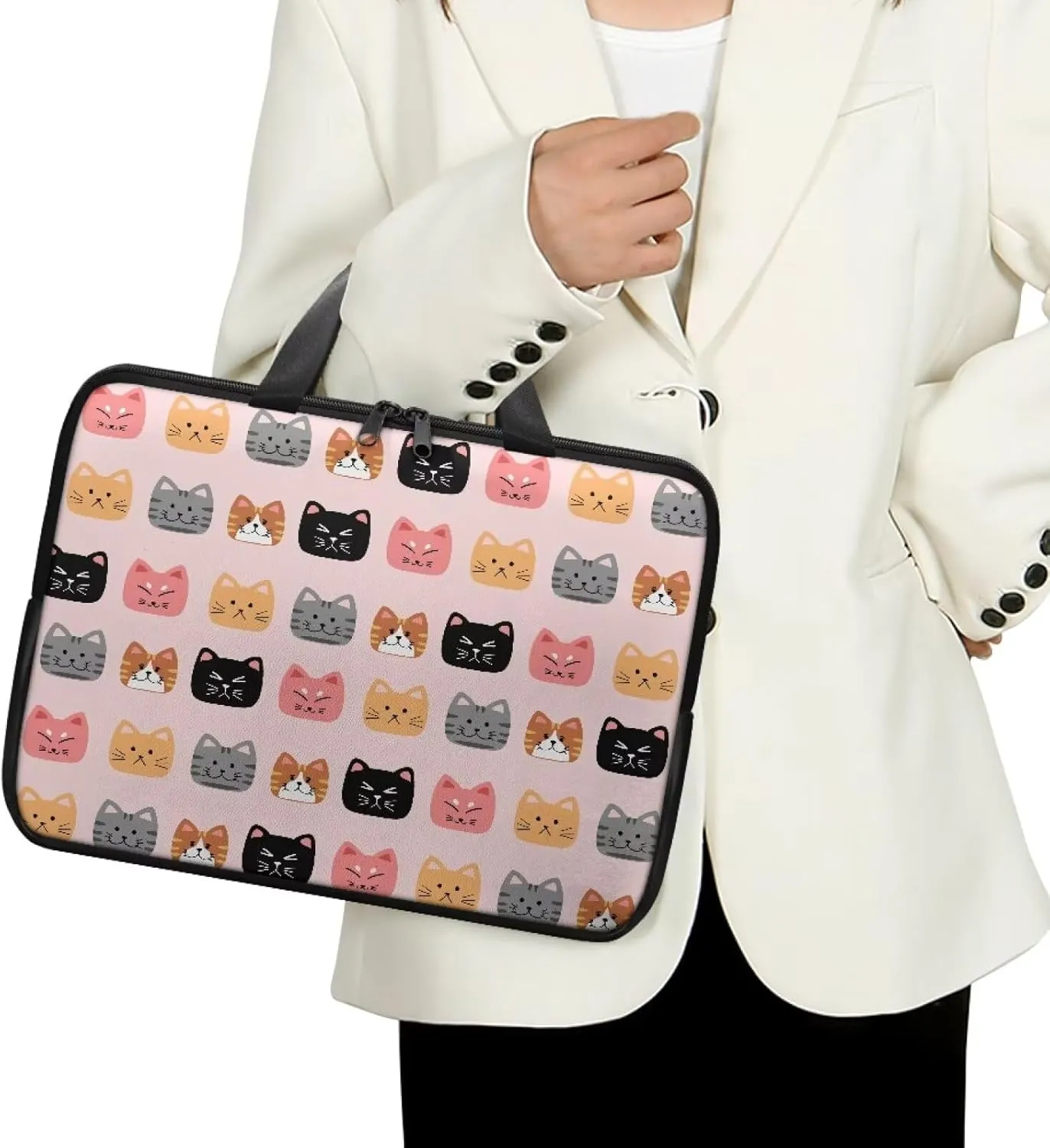 Stylish Laptop Bag,Laptop Tote Bag for 15In 15.6In 17In 17.3In Laptop,Laptop Carrying Case