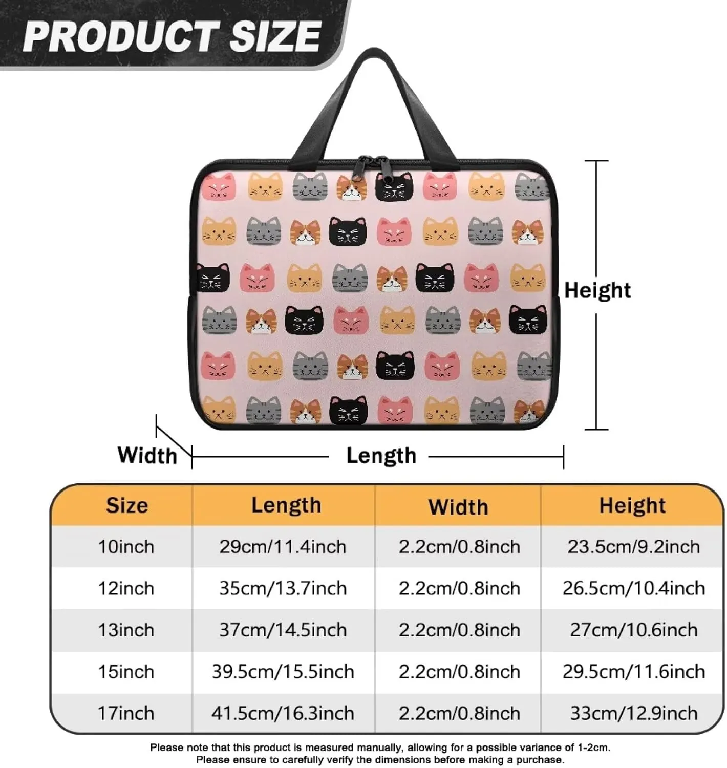 Stylish Laptop Bag,Laptop Tote Bag for 15In 15.6In 17In 17.3In Laptop,Laptop Carrying Case
