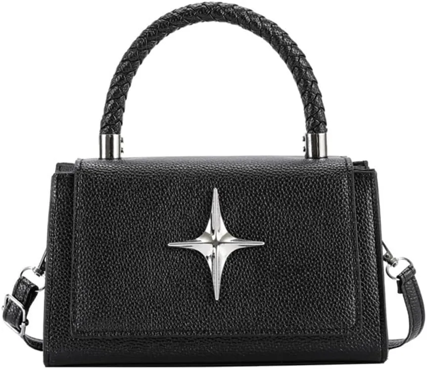 Stylish Small Square Handbag PU Shoulder Bag Elegant & Versatile Crossbody Bag Minimalists for Fashionable Women