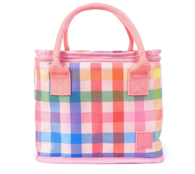 Sugarplum Lunch Bag w/ Canvas Handles
