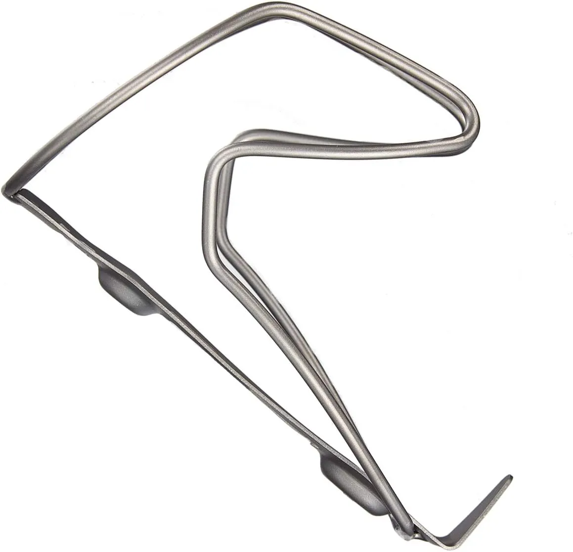 Supacaz TIFLY Cage (Titanium) Raw, Men, Silver, Extra Large