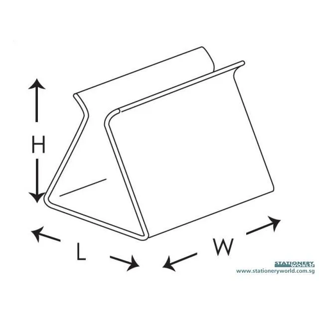 Suremark Acrylic Menu Stand SQ-1201