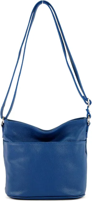 T198 - Italian shoulder bag small made of leather