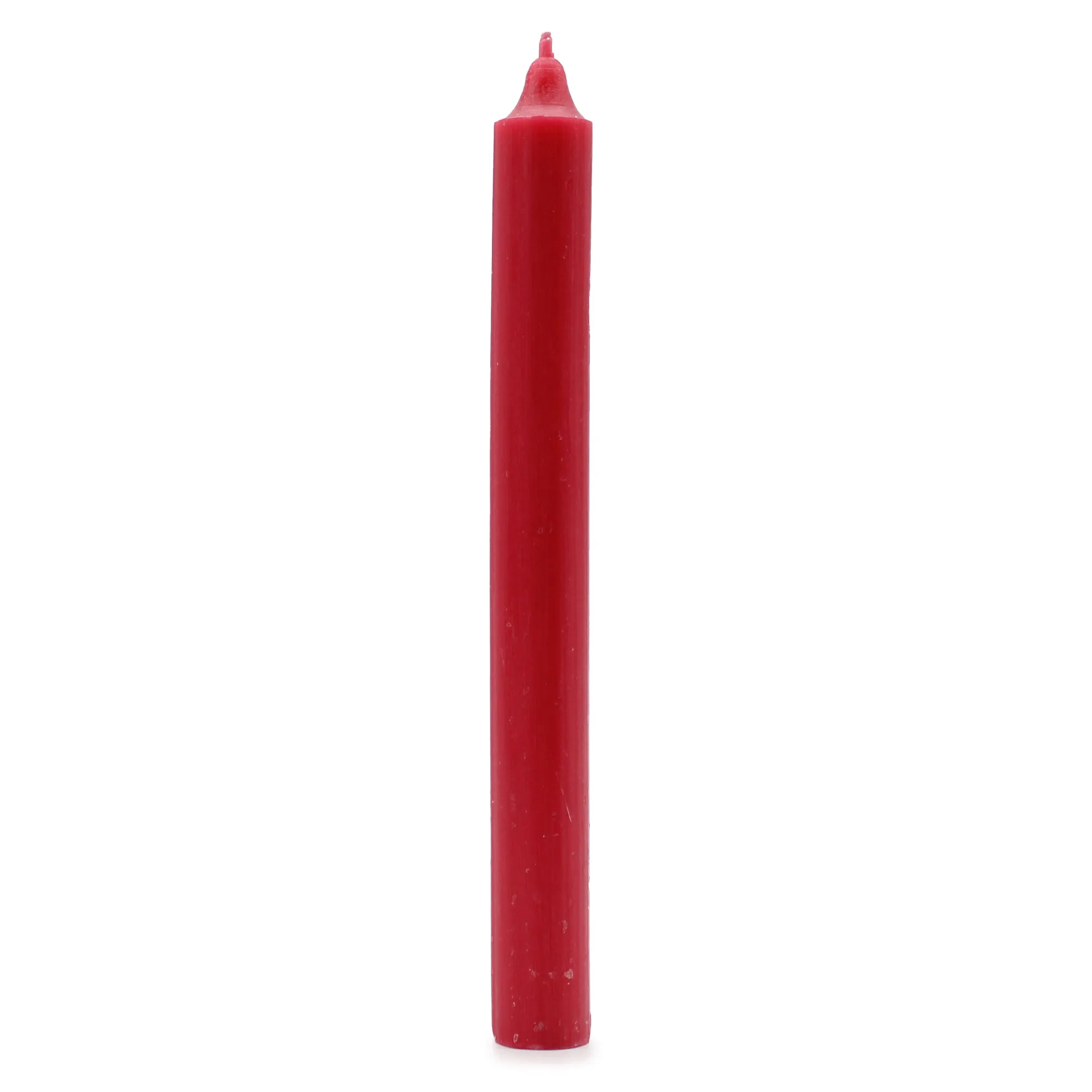 Taper Candles - Rustic Red - Pack of 5