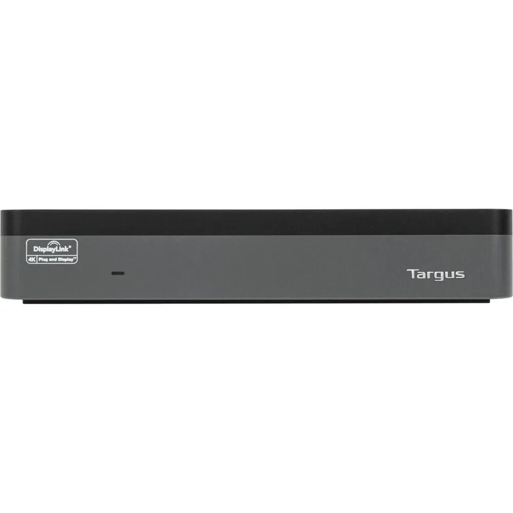 Targus USB-C Universal Quad 4K (QV4K) Docking Station with 100W Power Delivery (Black)