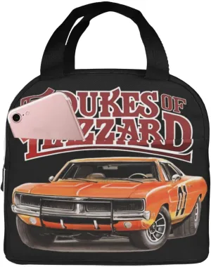 The Dukes Funny of Movie Hazzard Insulated Lunch Bag Freezable Lunch Tote Bag music Cooler Lunch Box for Outdoor