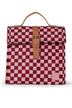 The Somewhere Co Crimson Haze Lunch Satchel