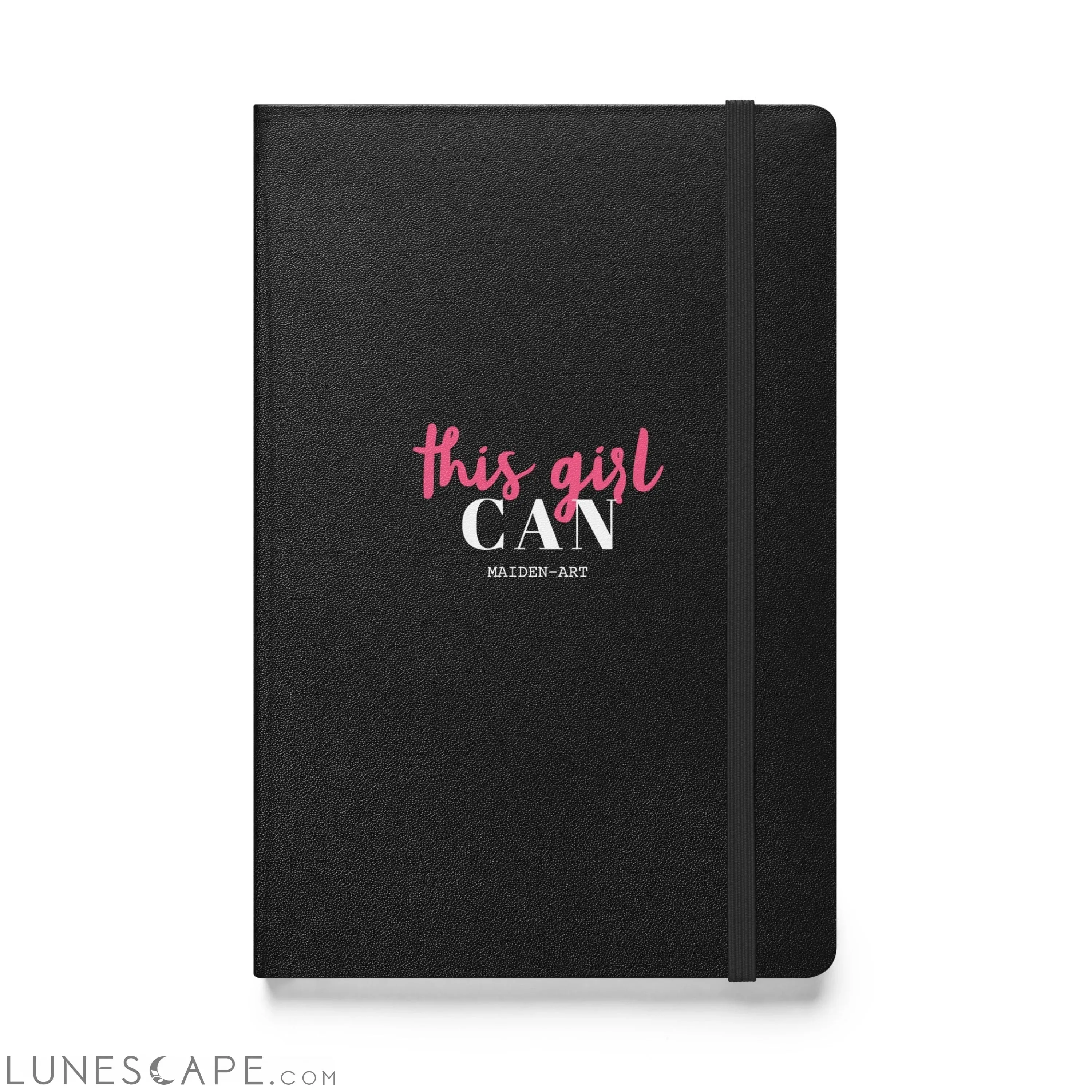 This Girl Can Hardcover bound notebook - JournalBook - stationary