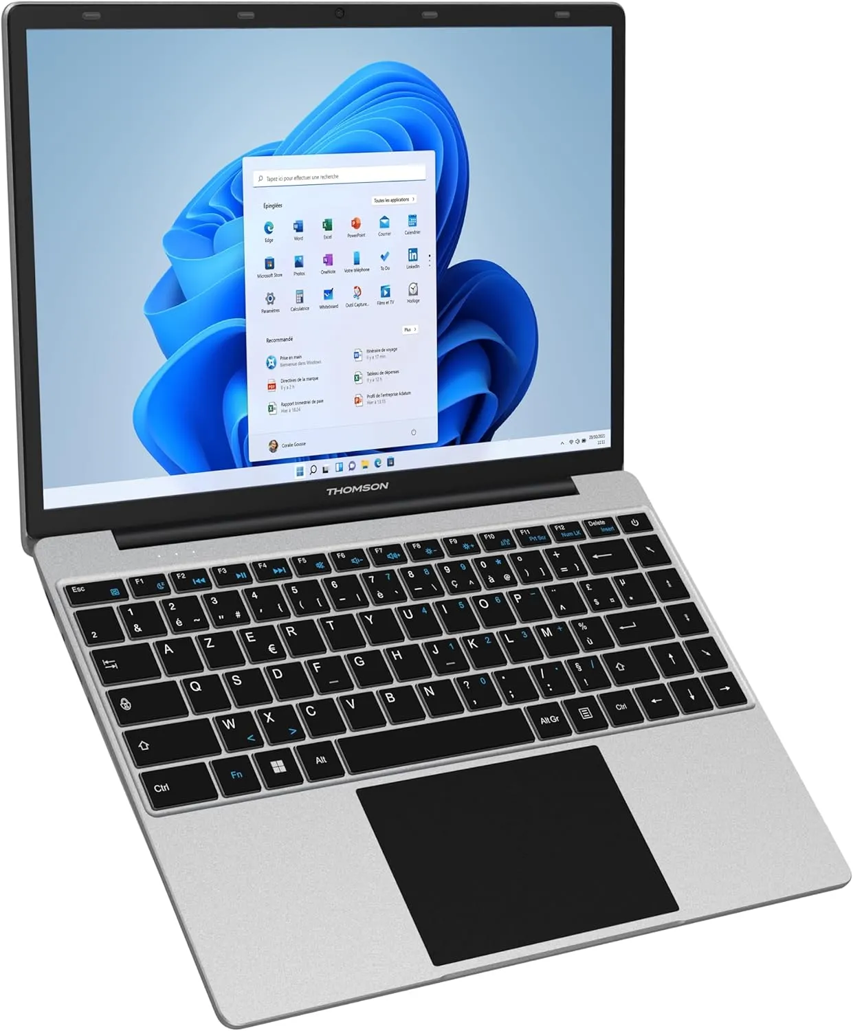 THOMSON Laptop 3K Notebook Neo 14" / Intel Celeron N5100 / 4GB Ram / 128GB EMMC/Silver