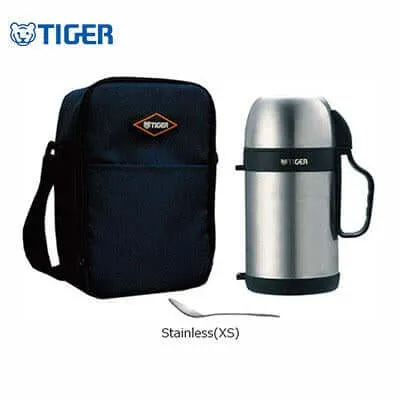 Tiger Food Stainless Steel Jar with Bag MCW-P