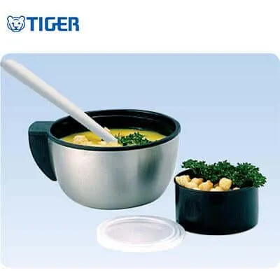 Tiger Food Stainless Steel Jar with Bag MCW-P