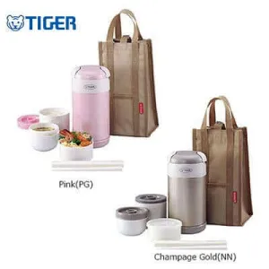 Tiger Lunch Box 3 containers with Bag LWR-A092